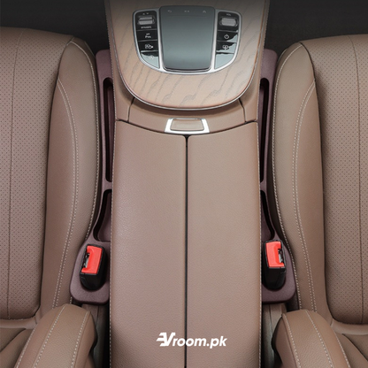 Premium Car Seat Gap Filler & Organizer with Mobile Holder for Cars & SUVs