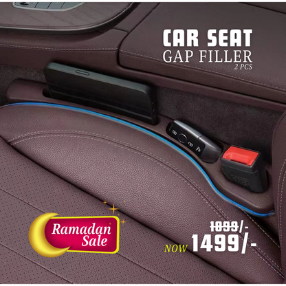 Premium Car Seat Gap Filler & Organizer with Mobile Holder for Cars & SUVs