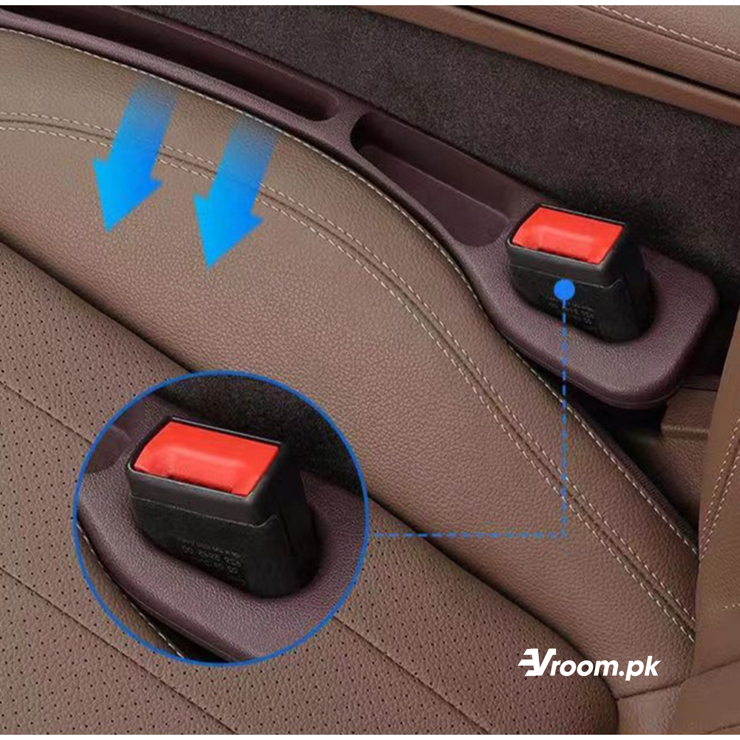 Premium Car Seat Gap Filler & Organizer with Mobile Holder for Cars & SUVs