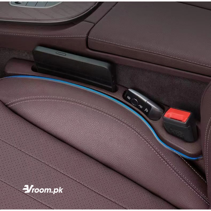 Premium Car Seat Gap Filler & Organizer with Mobile Holder for Cars & SUVs