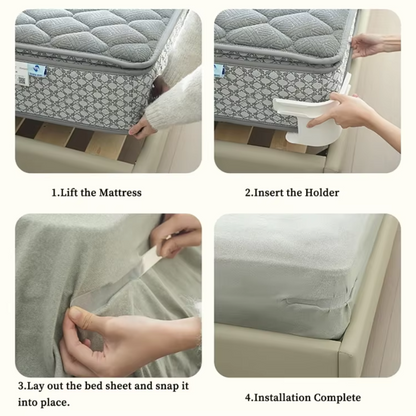 4 Pack Fitted Sheet Holders