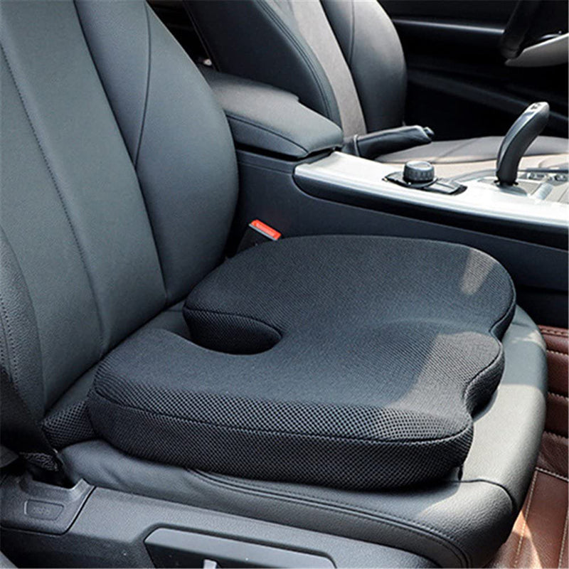 Universal car and chair seat cushion by FusionGadgetsPK, featuring plush, luxurious padding for added comfort and support.