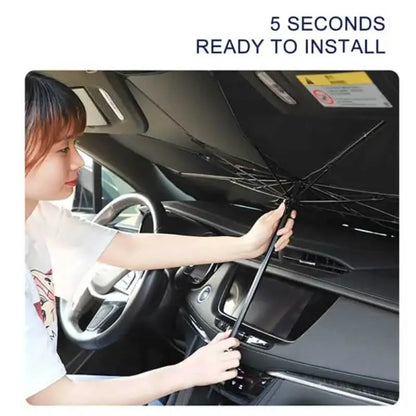 Windshield Sun Shade for Car Interior Protection