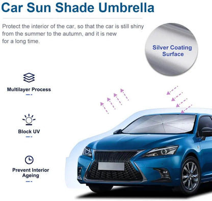 Windshield Sun Shade for Car Interior Protection